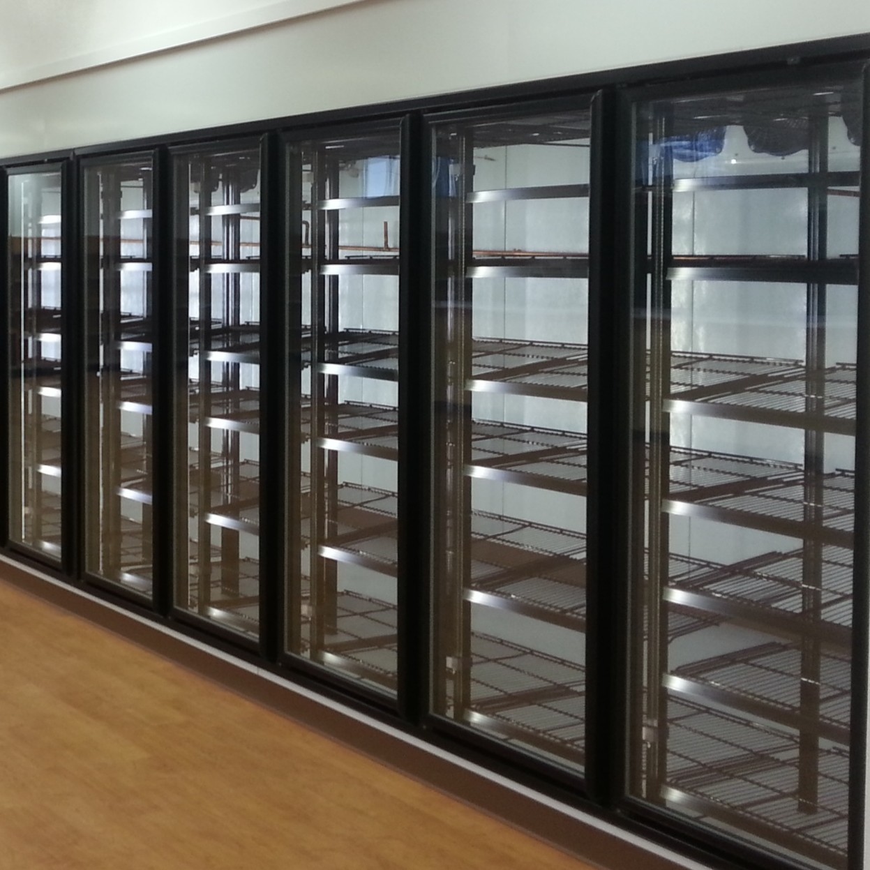 Commercial beverage cooler in Palmer, AK.